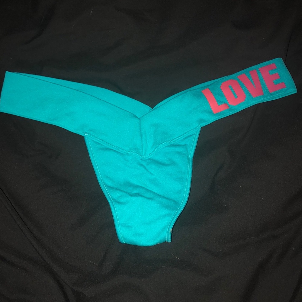 Pink thong